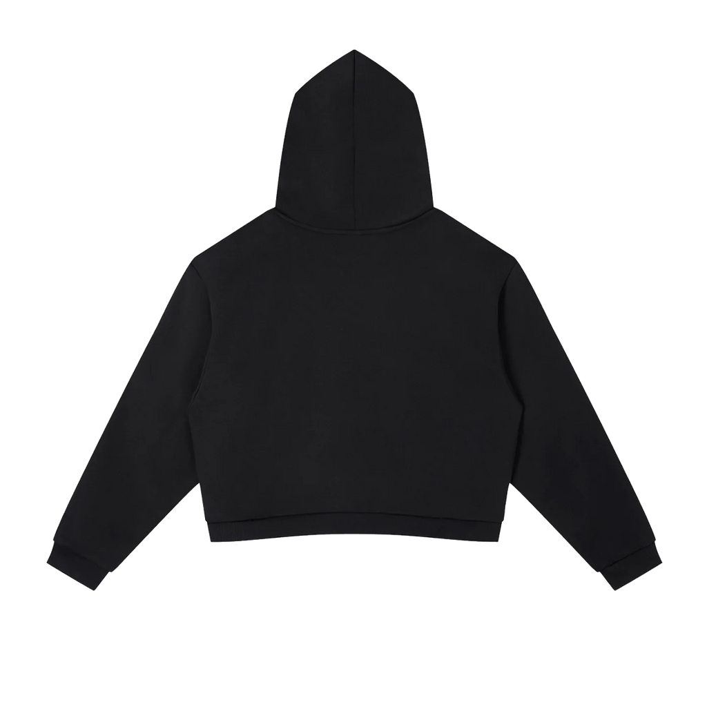 Women’s Stripped Cropped Hoodie
