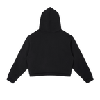 Women’s Stripped Cropped Hoodie