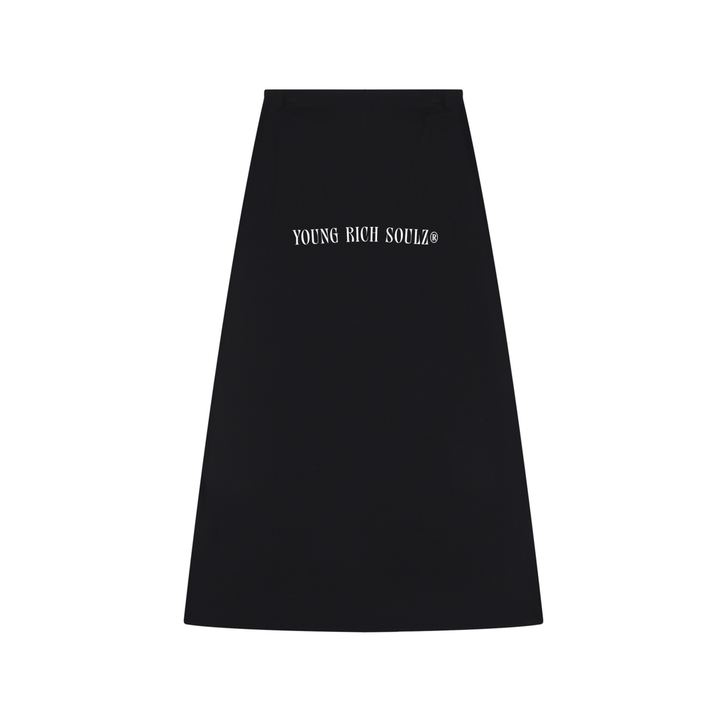 Women's Solid Color Knit Maxi Skirt