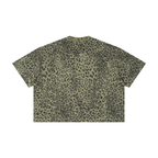 Unisex Leopard Print Boxy T-Shirt