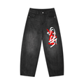 Men's Sunfade Vintage Wash Barrel Leg Jeans