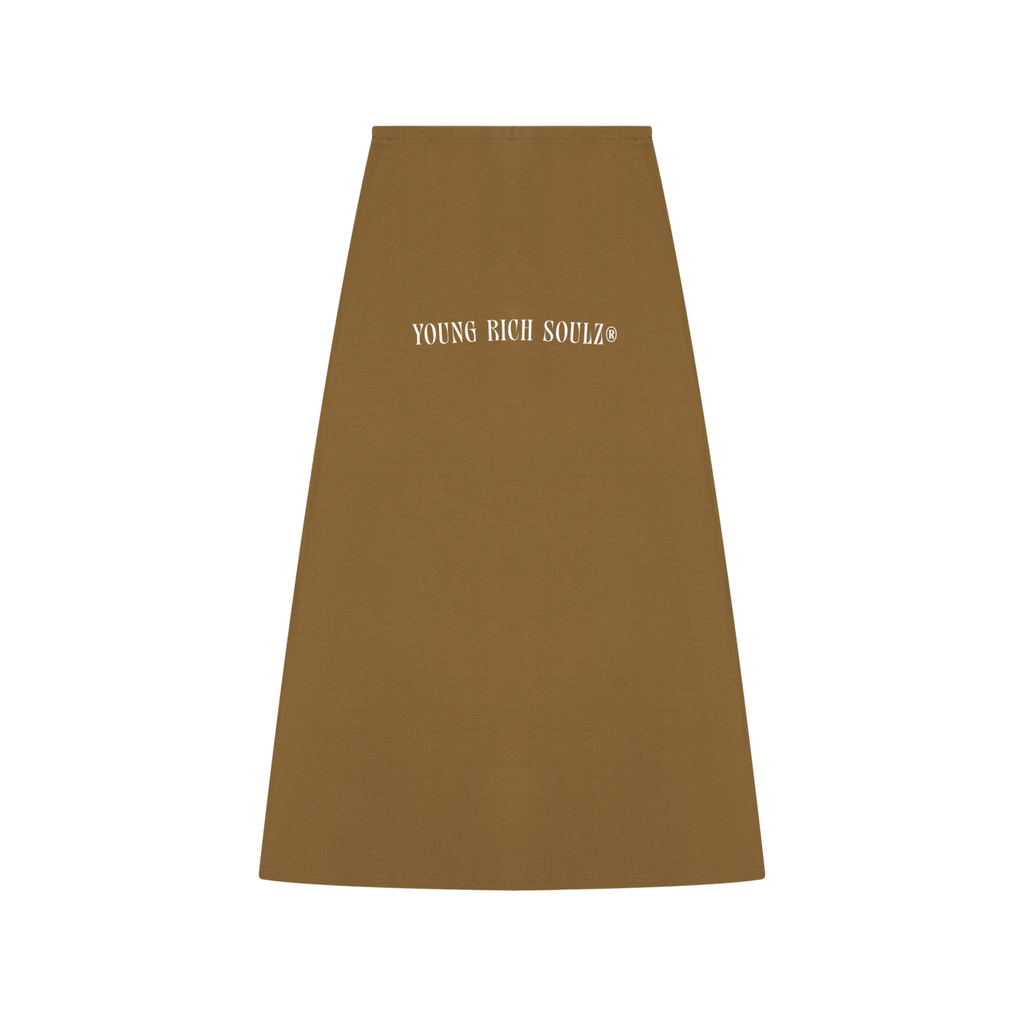 Women's Solid Color Knit Maxi Skirt