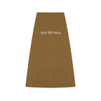 Women's Solid Color Knit Maxi Skirt
