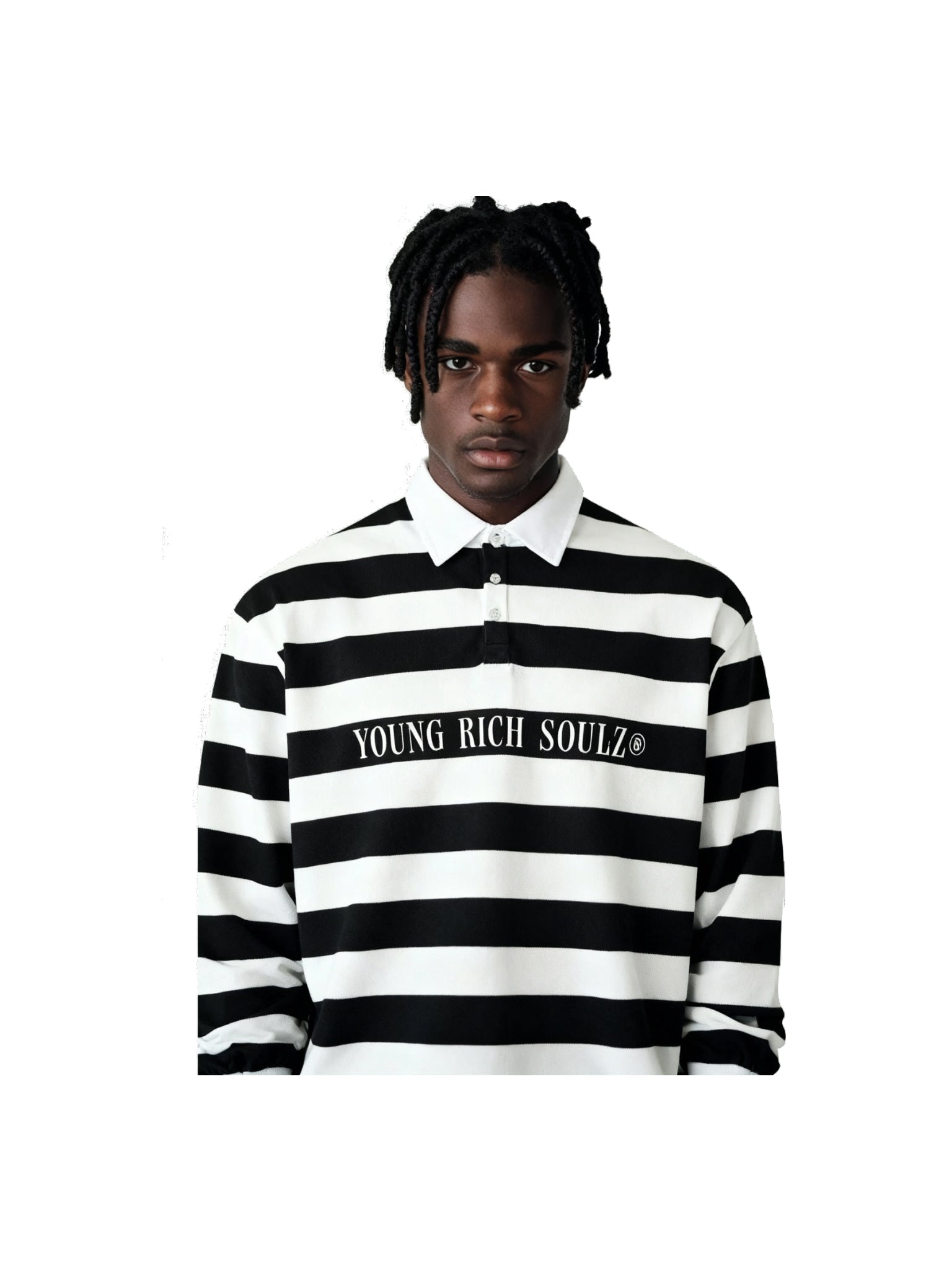 Mono Stripe Polo Shirt