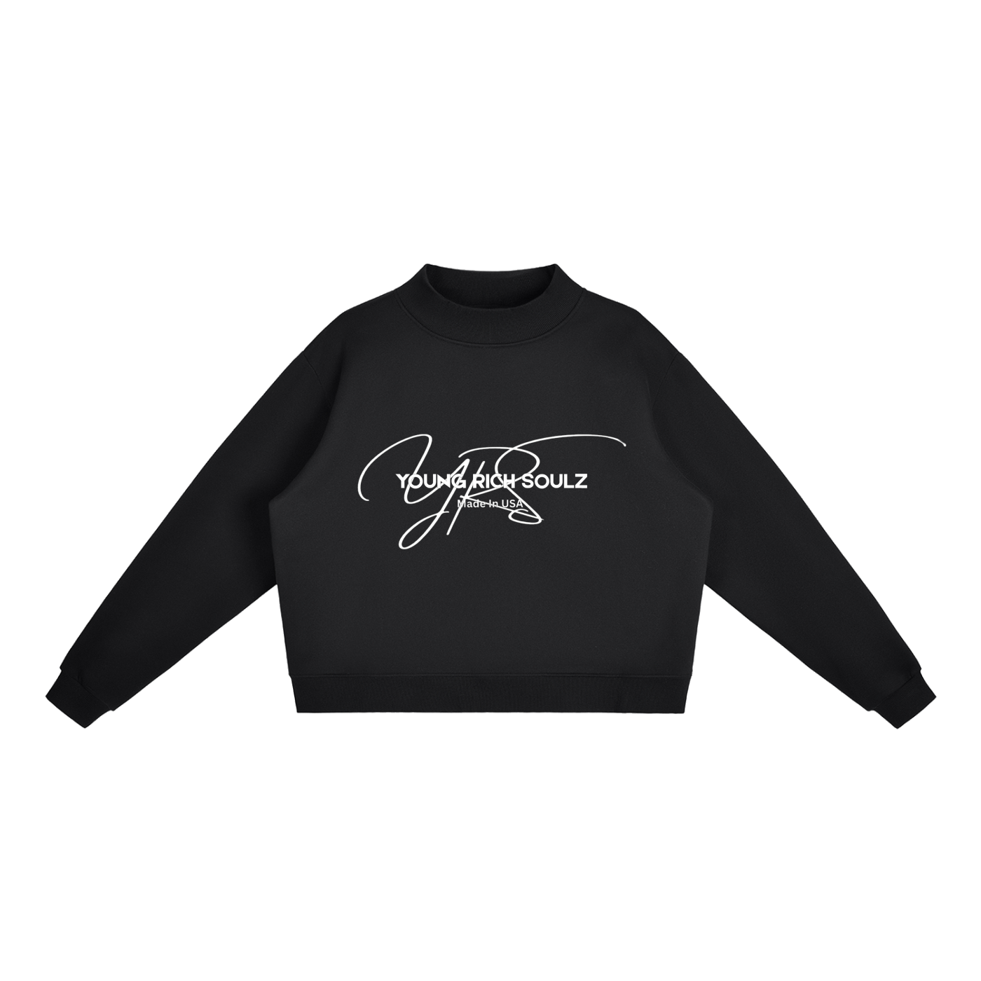 Women’s Casual Mock-Neck Sweatshirt