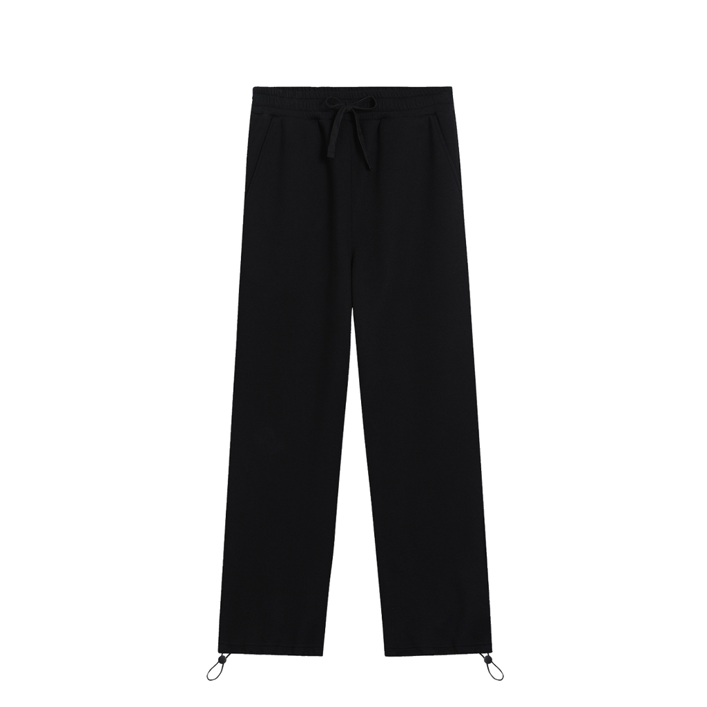 Drawstring Straight Sweatpants