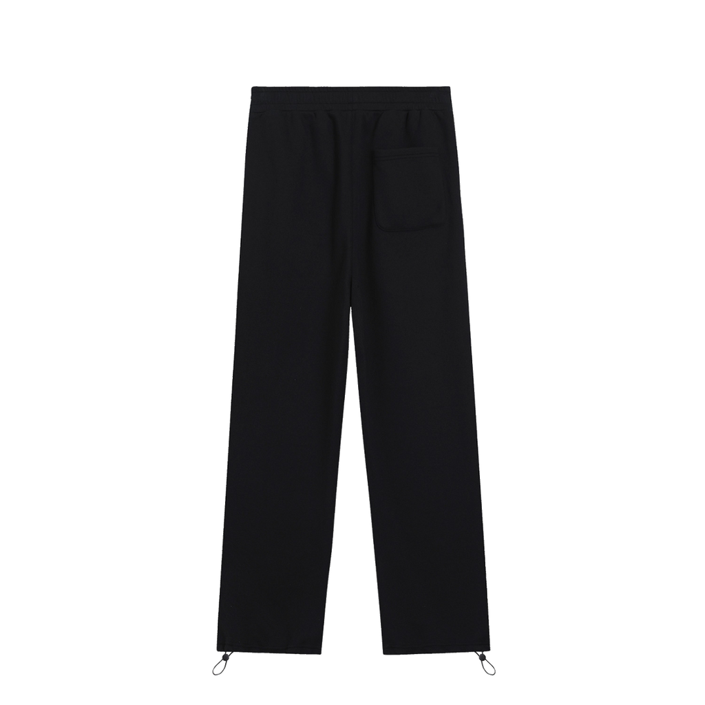 Drawstring Straight Sweatpants