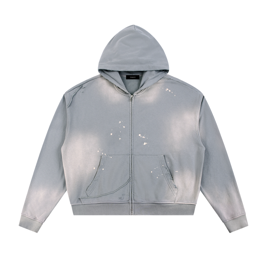 Frayed Fleece Jacket
