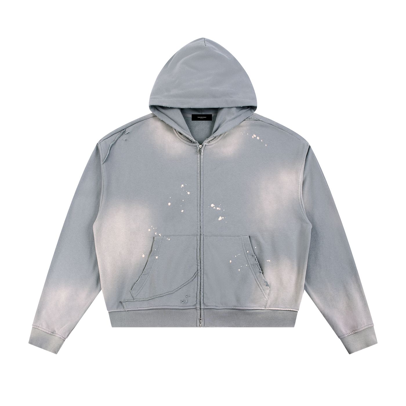 Frayed Fleece Jacket
