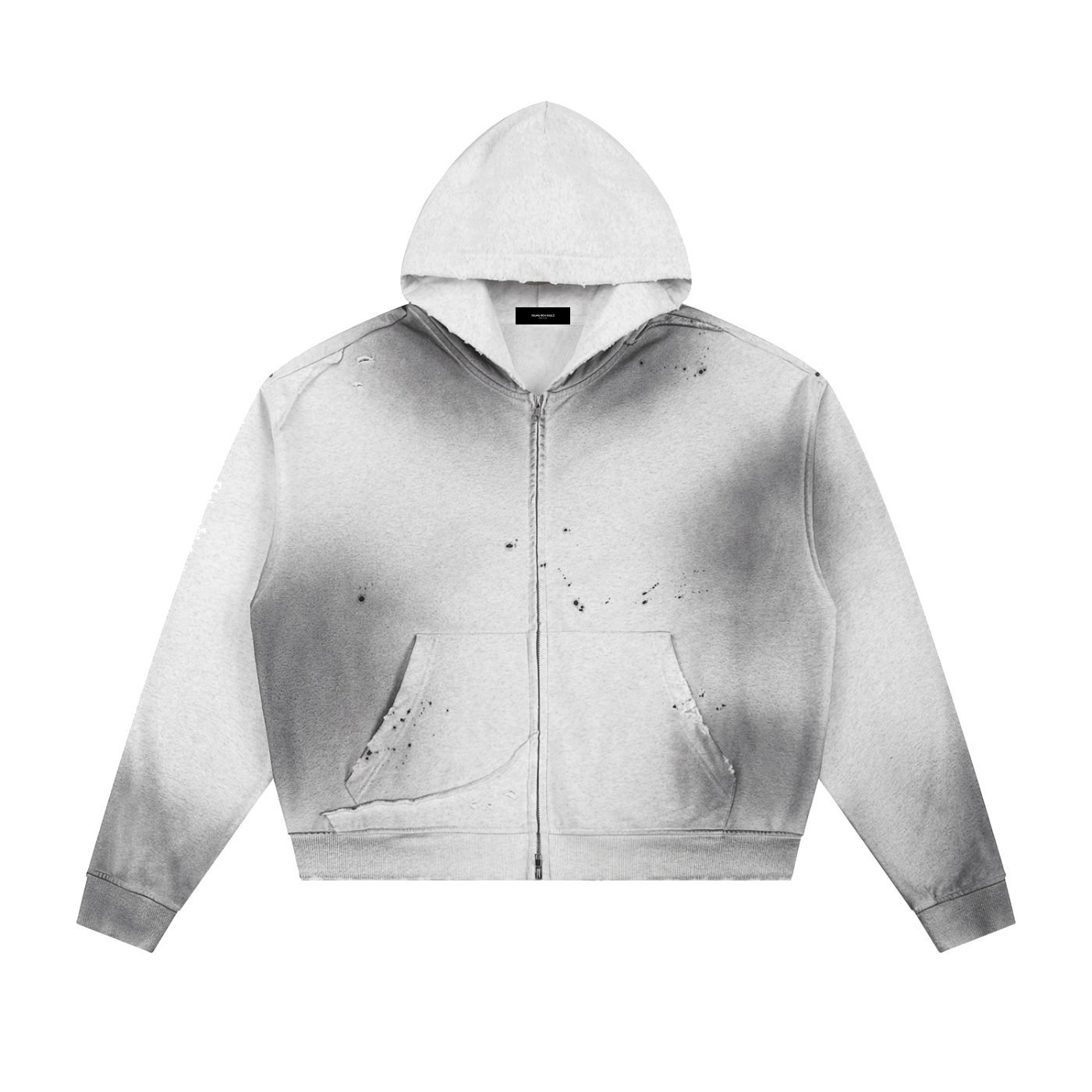 Frayed Fleece Jacket