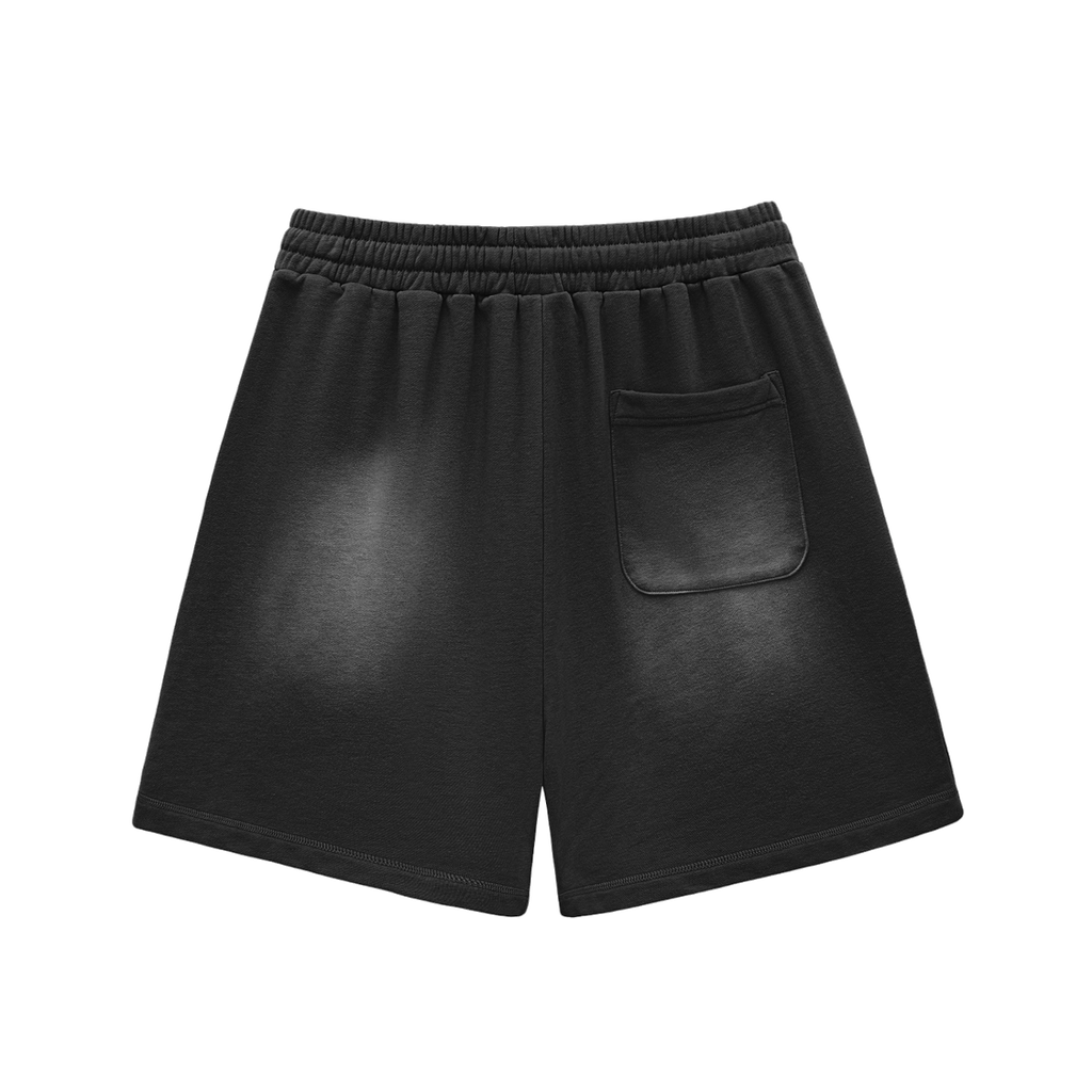 Logo Printed Cotton Shorts