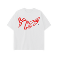Logo Printed Drop Shoulder T-Shirt