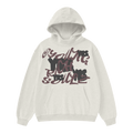 High Neck Insulated Logo Printed Hoodie