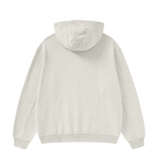 High Neck Insulated Logo Printed Hoodie