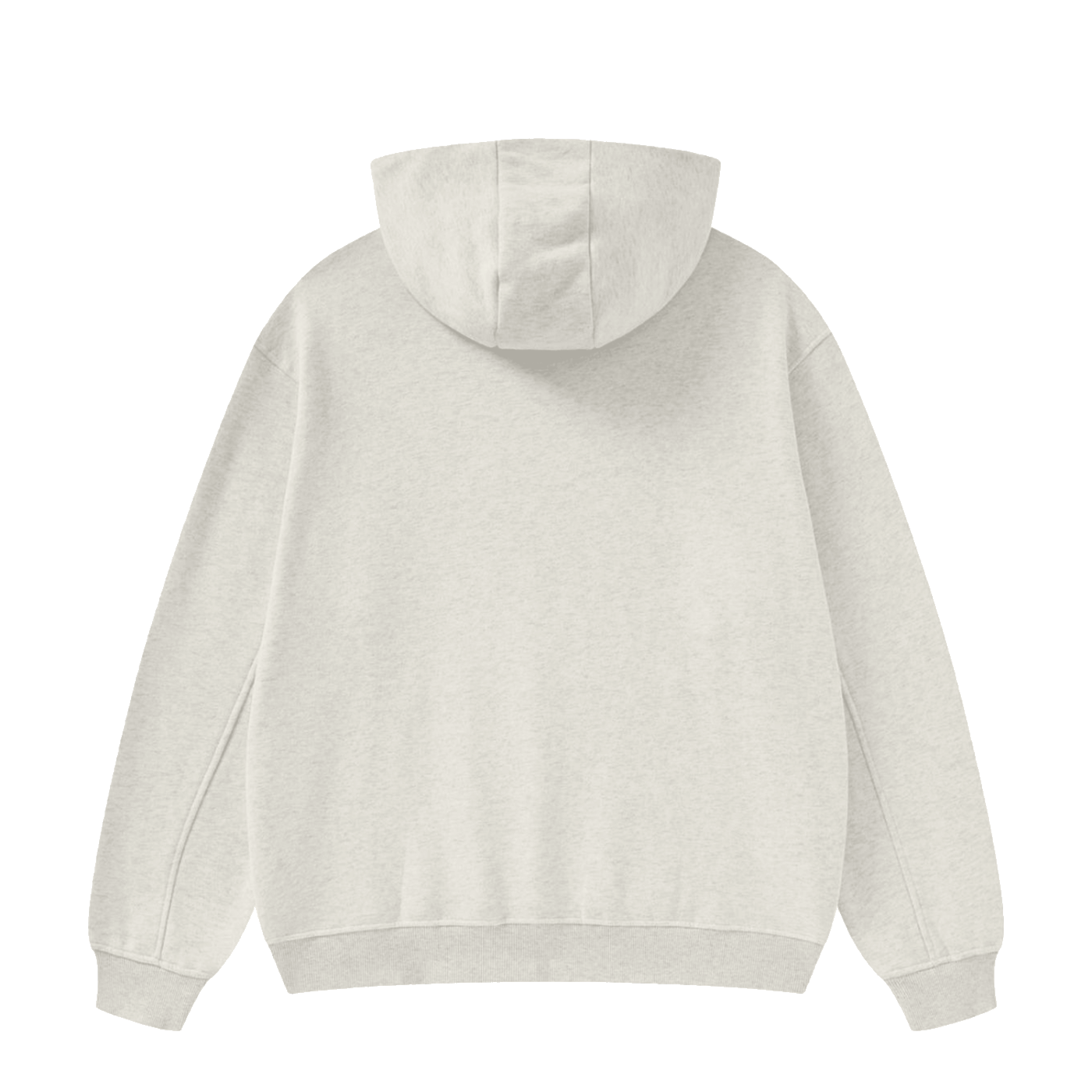 High Neck Insulated Logo Printed Hoodie