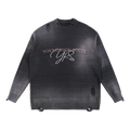 Faded Ripped Sweater