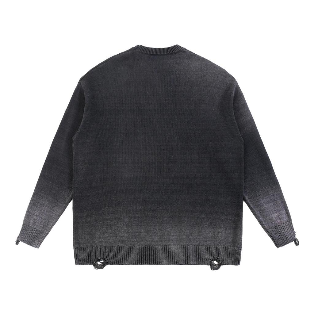 Faded Ripped Sweater