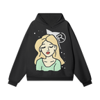 White Girl Logo Hoodie