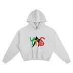 Harvest Flower Grey Boxy Hoodie
