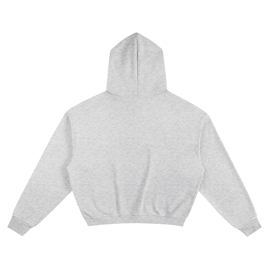Harvest Flower Grey Boxy Hoodie
