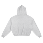 Harvest Flower Grey Boxy Hoodie