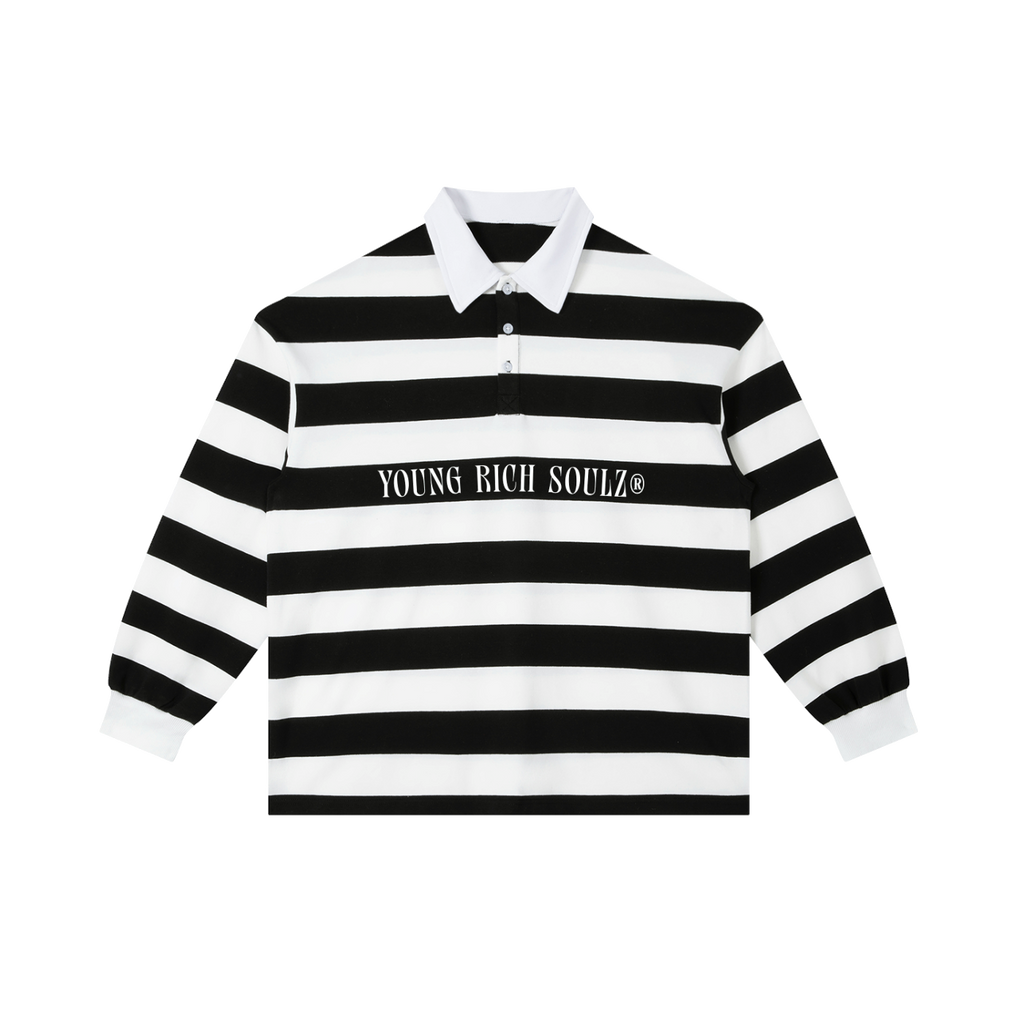 Mono Stripe Polo Shirt