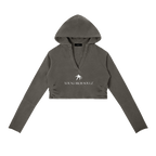 Women’s Scrubbed Hoodie  - Dark Grey
