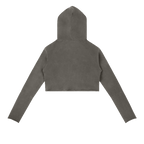 Women’s Scrubbed Hoodie  - Dark Grey