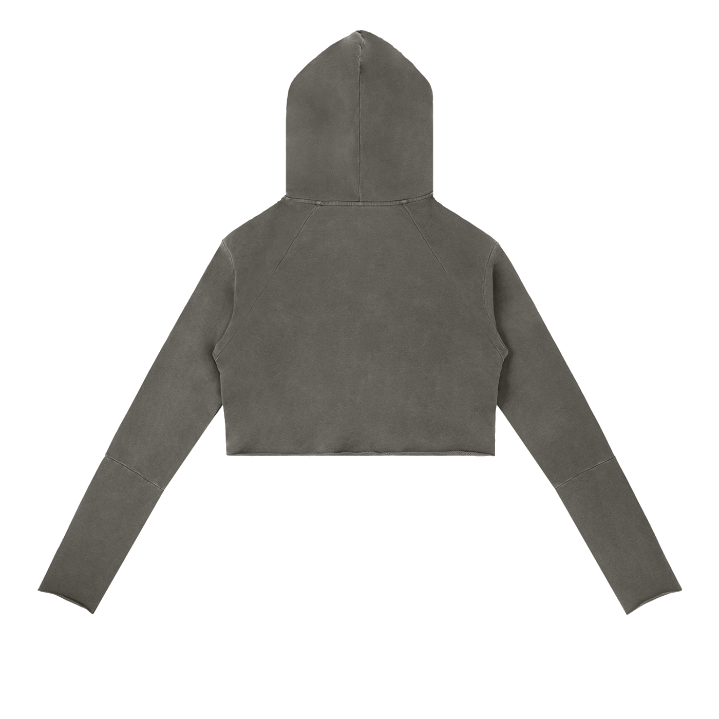 Women’s Scrubbed Hoodie  - Dark Grey