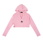 Women’s Scrubbed Hoodie  - Rose Pink