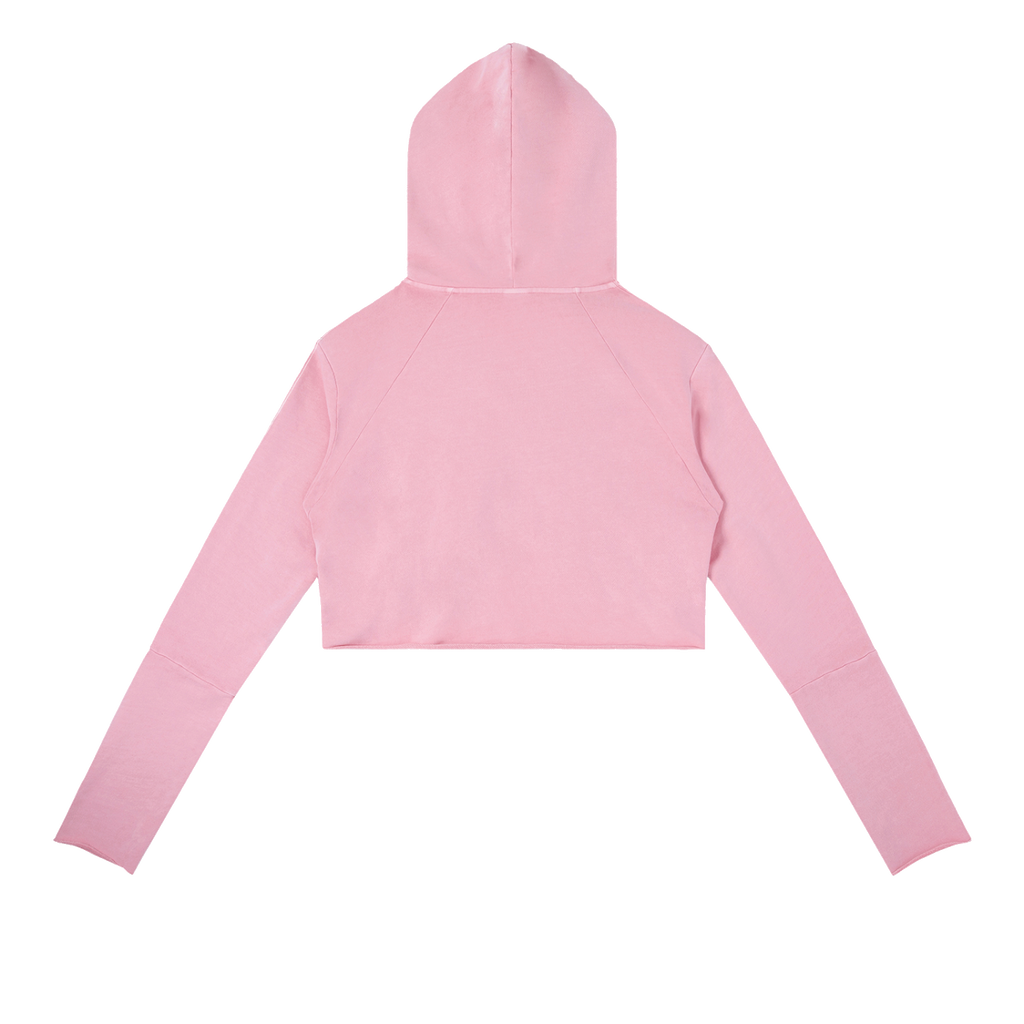 Women’s Scrubbed Hoodie  - Rose Pink