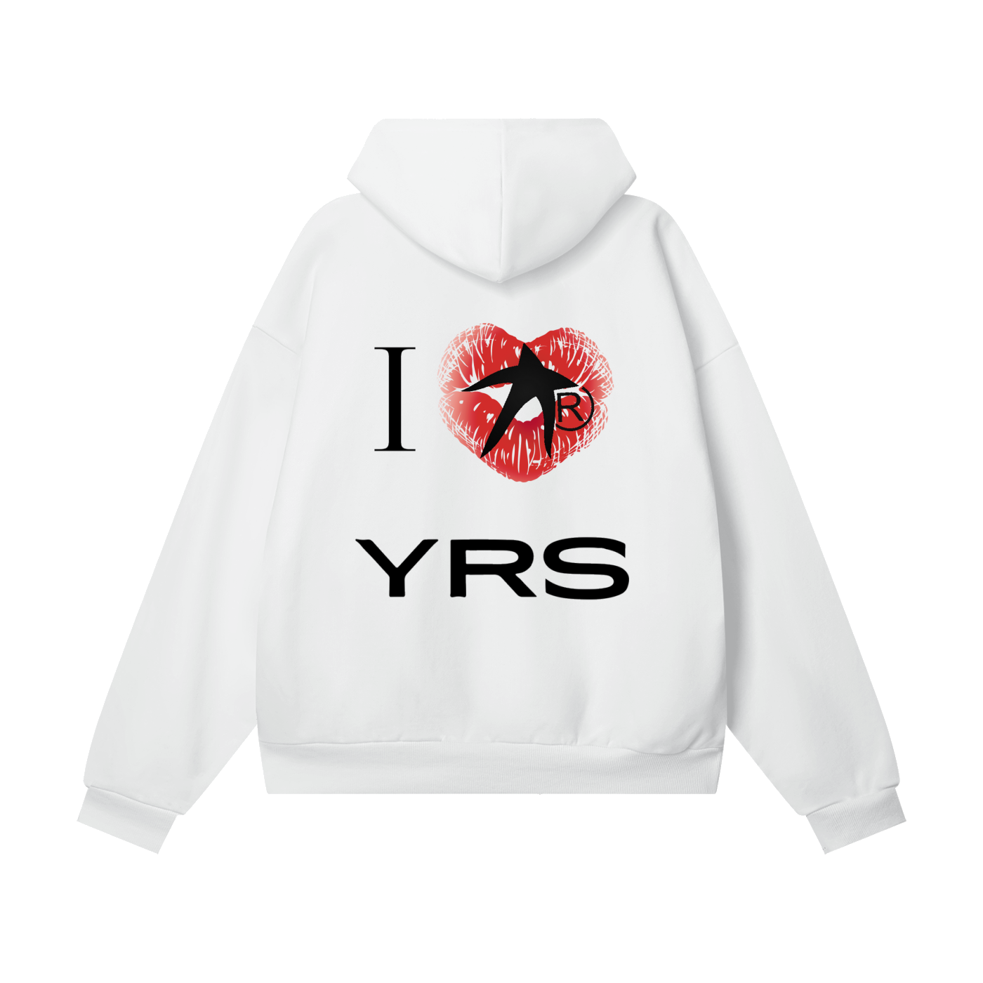 I Love YRS Hidden Pocket Hoodie