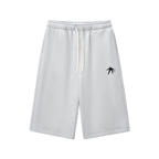 Relaxed Drawstring Three-quarter Sweatpants