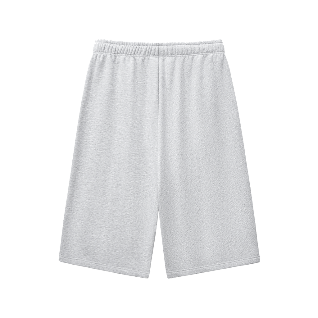 Relaxed Drawstring Three-quarter Sweatpants