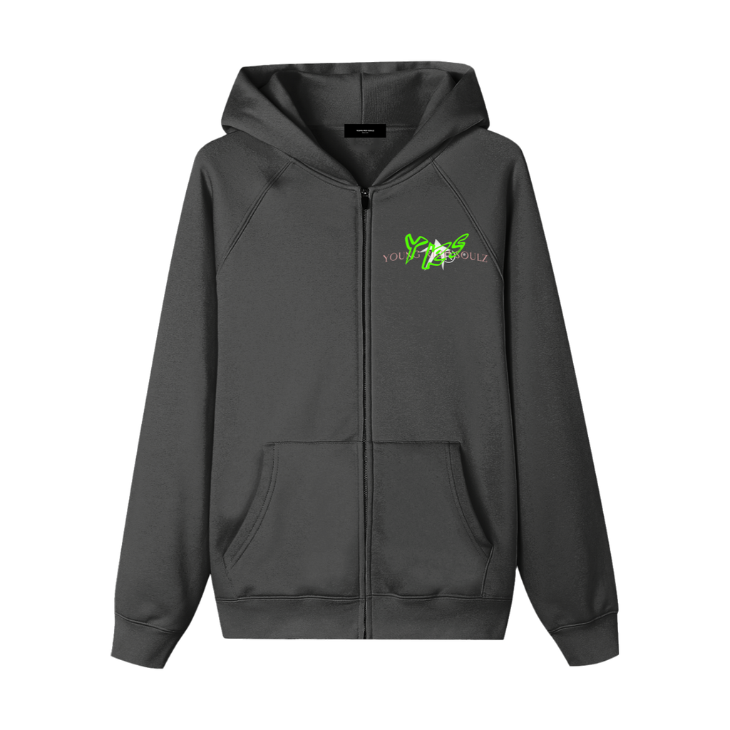 Essential Zip-up Fleece Hoodie