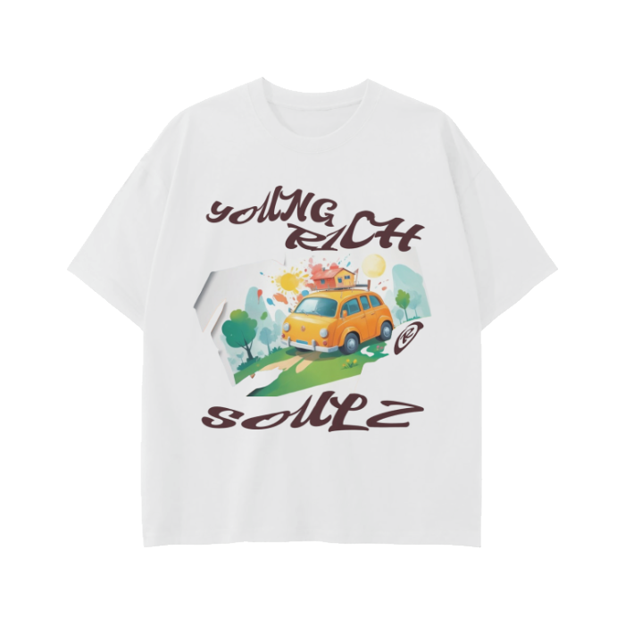 Road Trip Drop Shoulder T-Shirt