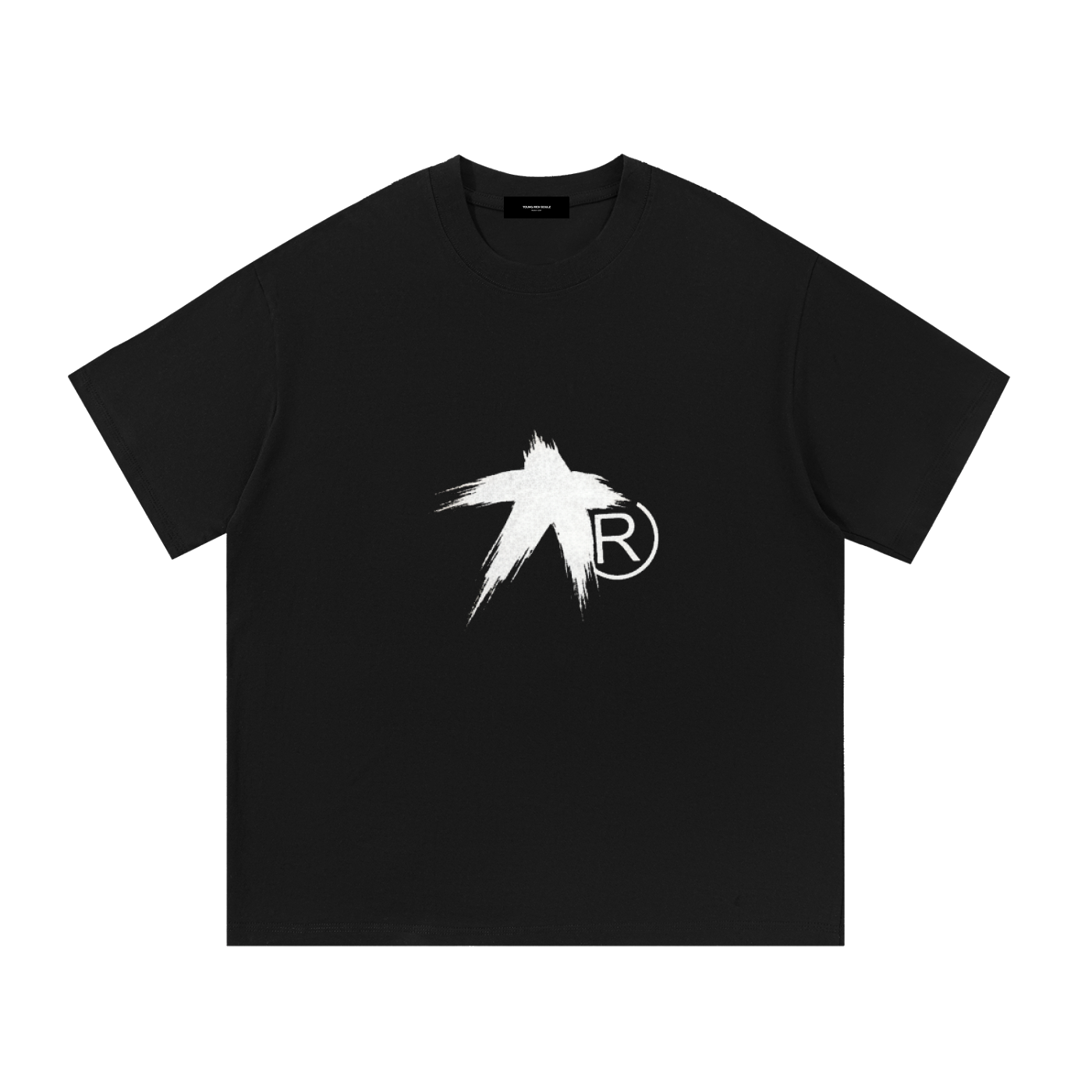Snow Brushed Star Logo T-Shirt
