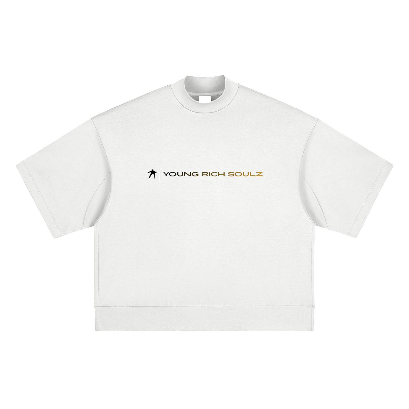 Mock Neck Racer T-shirt