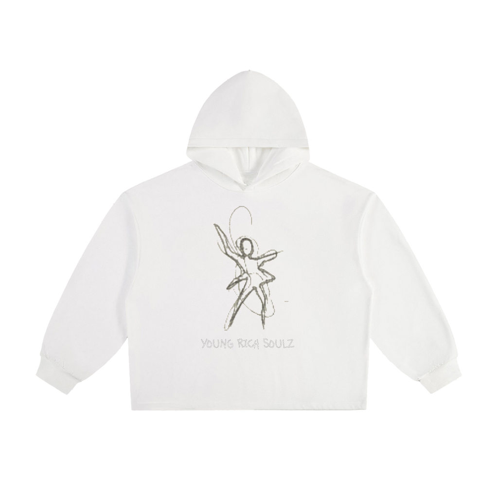 Champion Heavyweight Hem Hoodie - White