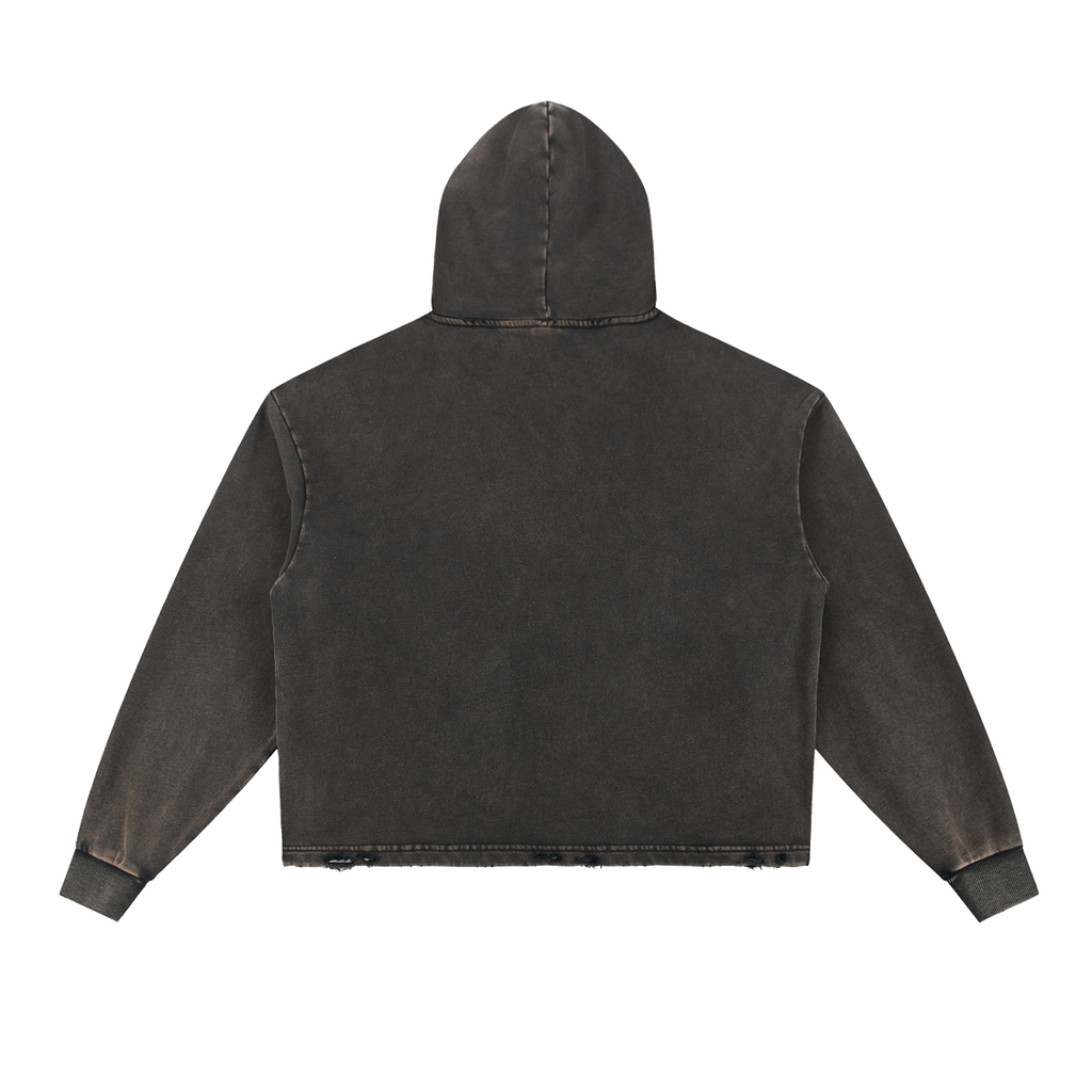 Champions Frayed-Hem Hoodie