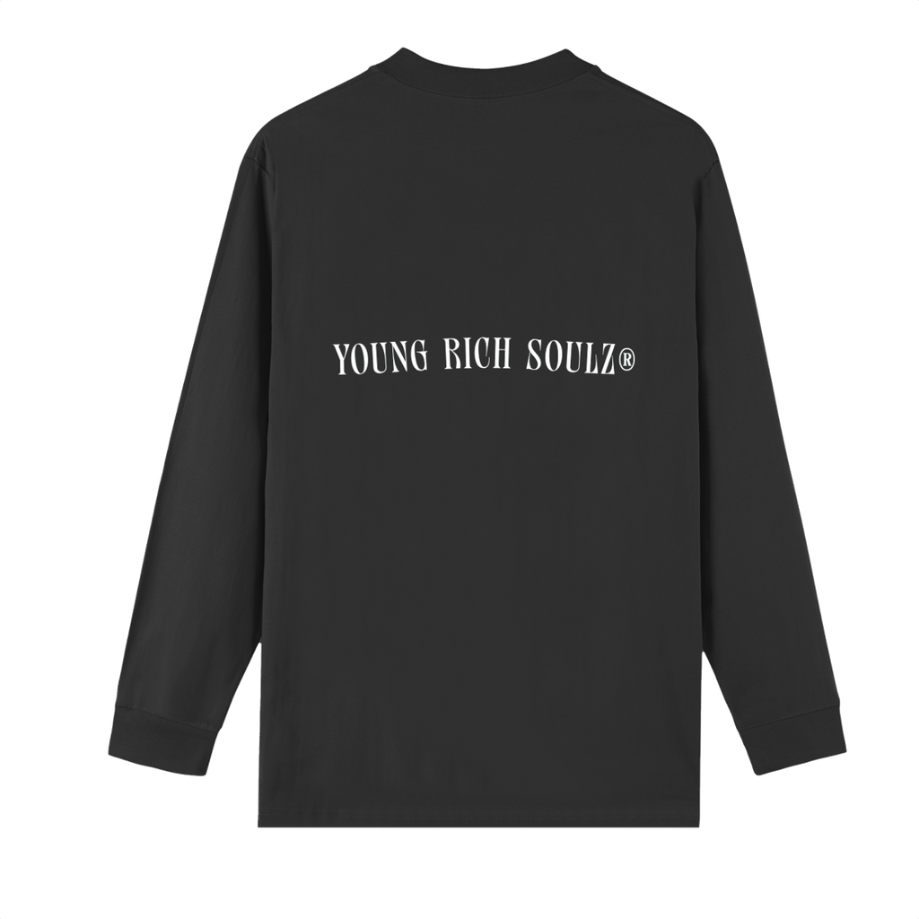 Crew Neck Drop Shoulder Long Sleeve Shirt