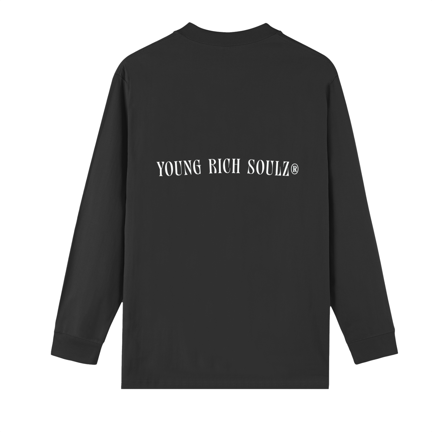 Crew Neck Drop Shoulder Long Sleeve Shirt