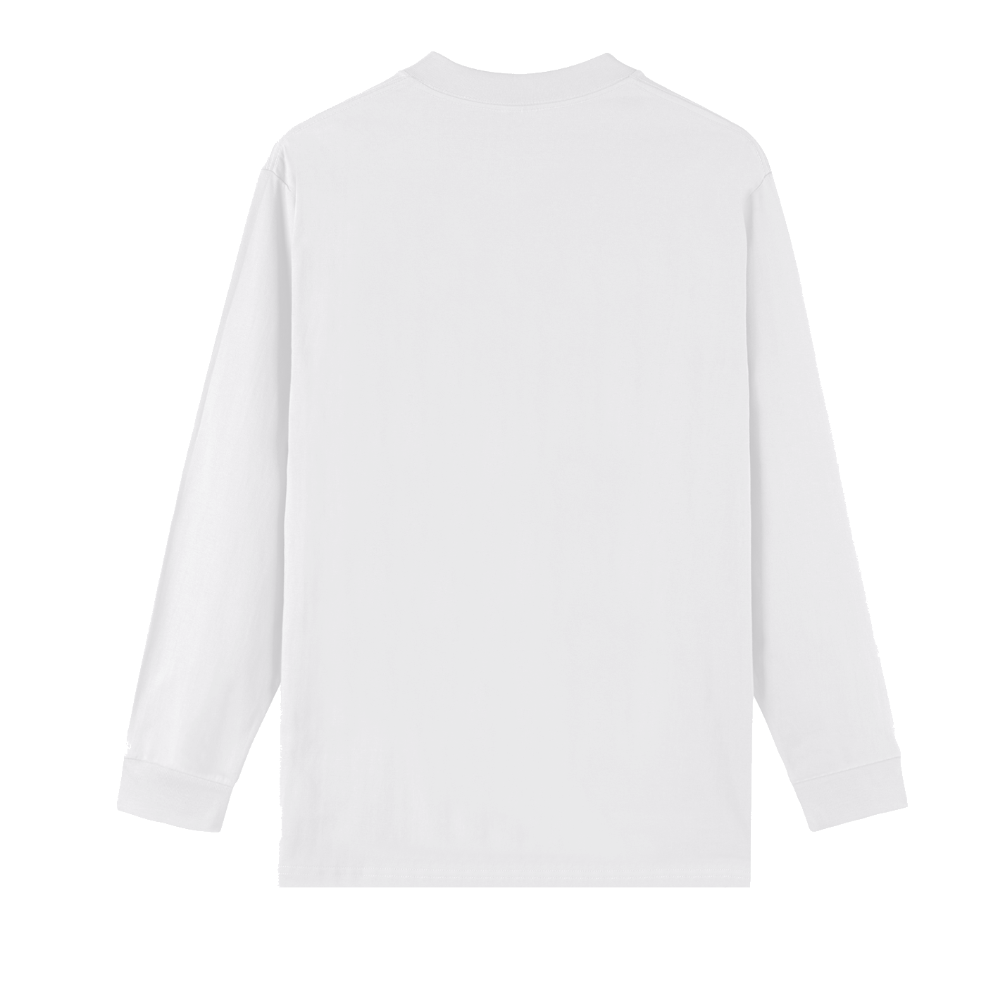 Crew Neck Drop Shoulder Long Sleeve Shirt