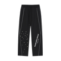 Reflection Striped Straight-Leg Sweatpants