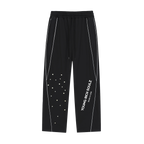 Reflection Striped Straight-Leg Sweatpants