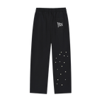 Reflection Striped Straight-Leg Sweatpants