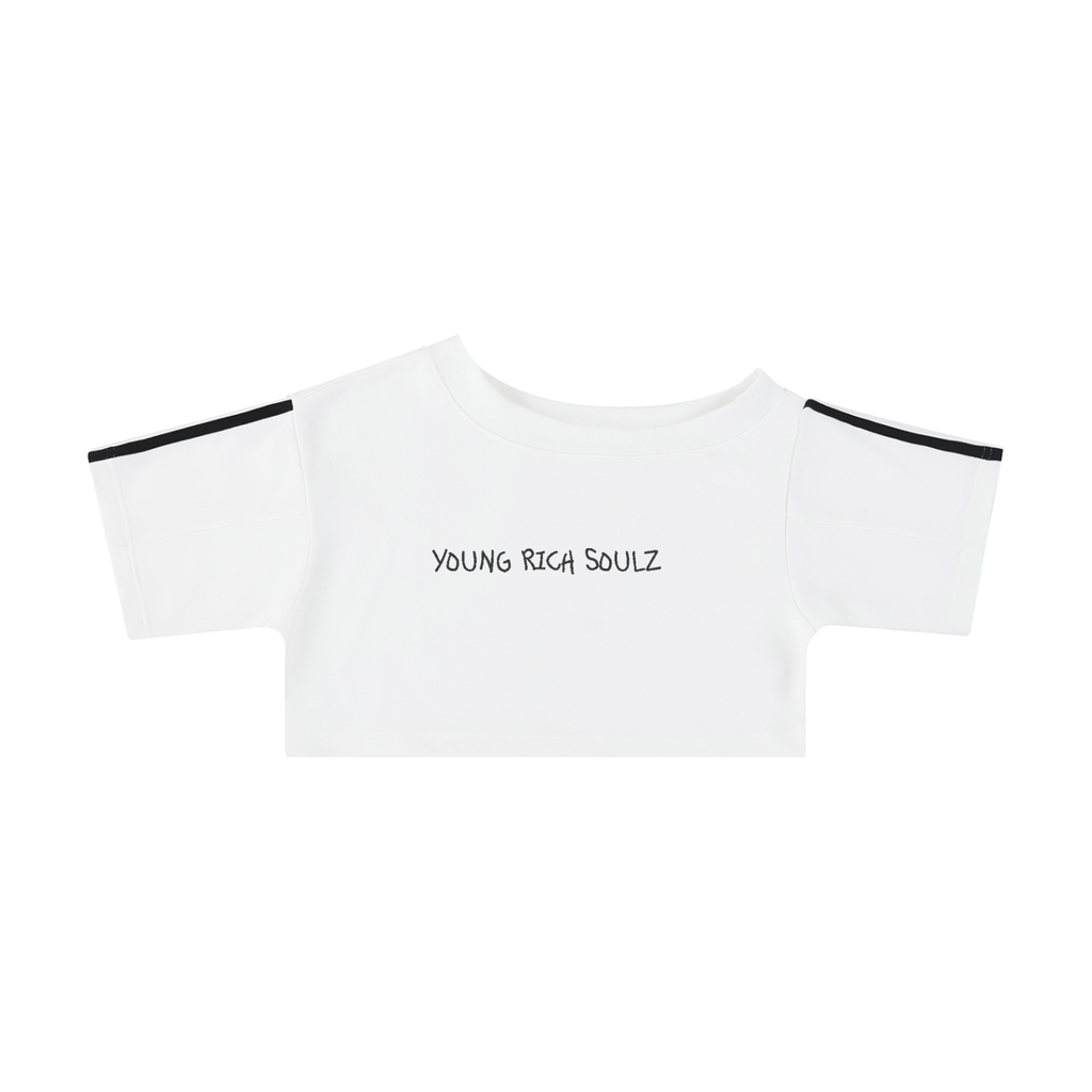 Women's Off-the-Shoulder Crop T-Shirt