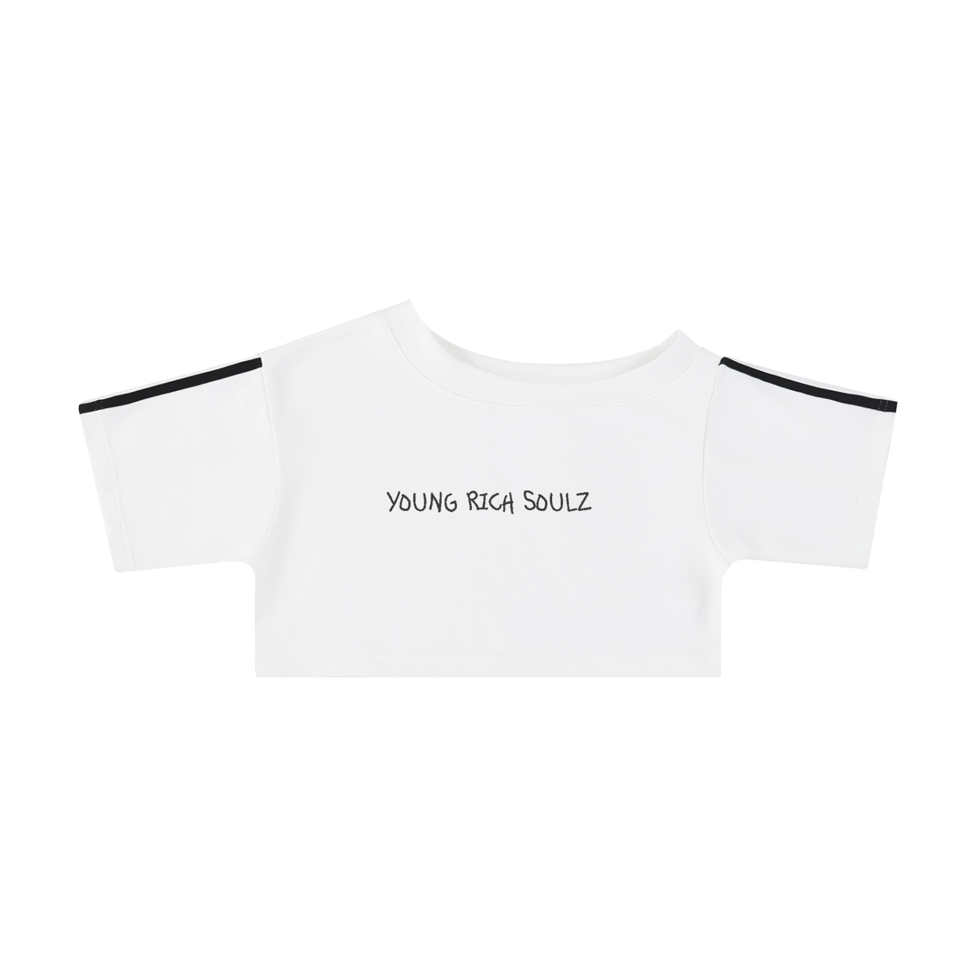 Women's Off-the-Shoulder Crop T-Shirt