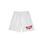 Unisex Striped Loose Fit Shorts