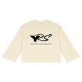 Unisex Waffle Raw Edge T-Shirt